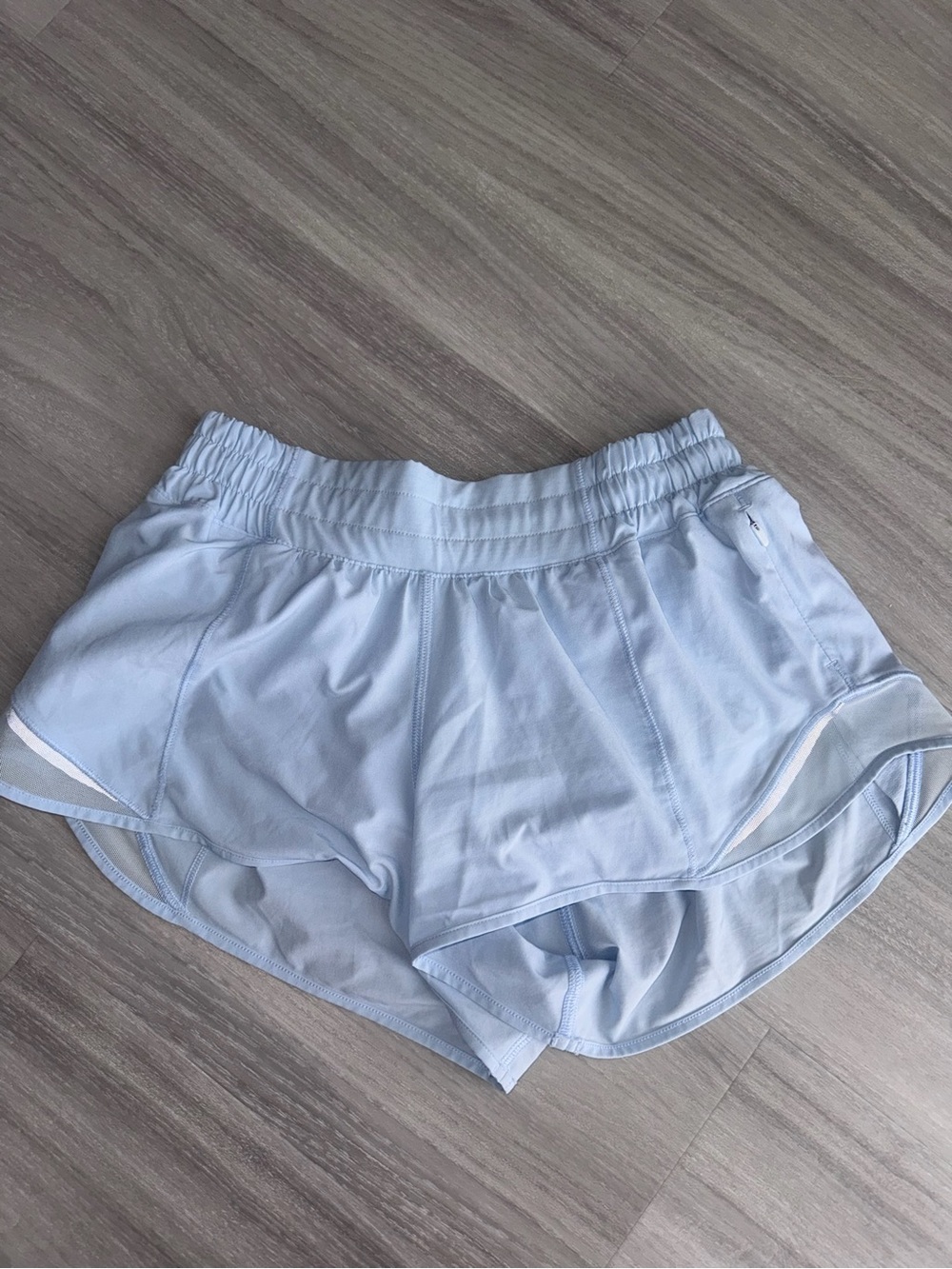 lululemon athletica Light Blue Women's Athletic Shorts